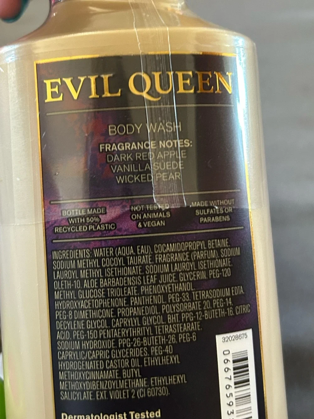 Bath & Body Works Evil Queen Body Wash, pocketbac holder & pocketbac